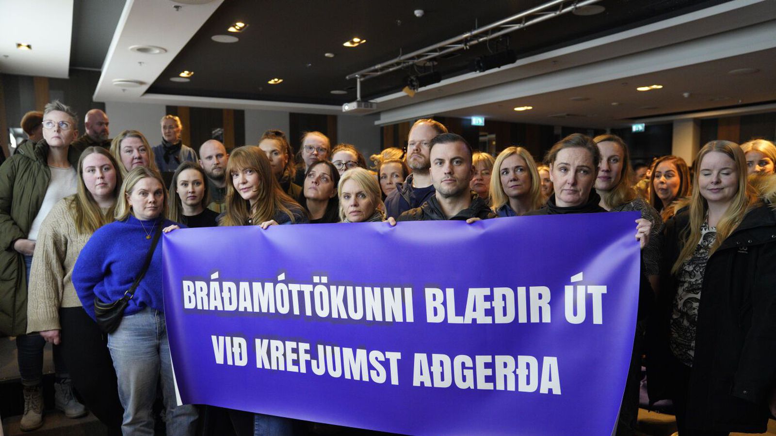 Lýsa ó­fremdar­á­standi og krefjast að­gerða strax