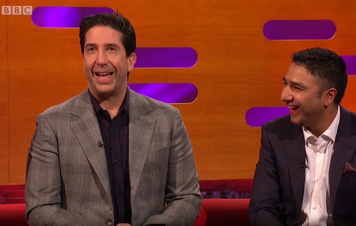 David Schwimmer sagði virkilega góða sögu hjá Norton.