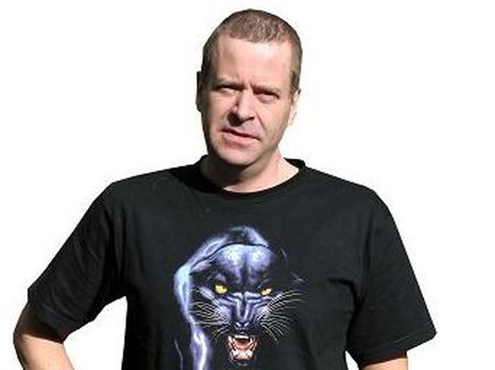 Sverrir Stormsker, tónlistamaður og rithöfundur.