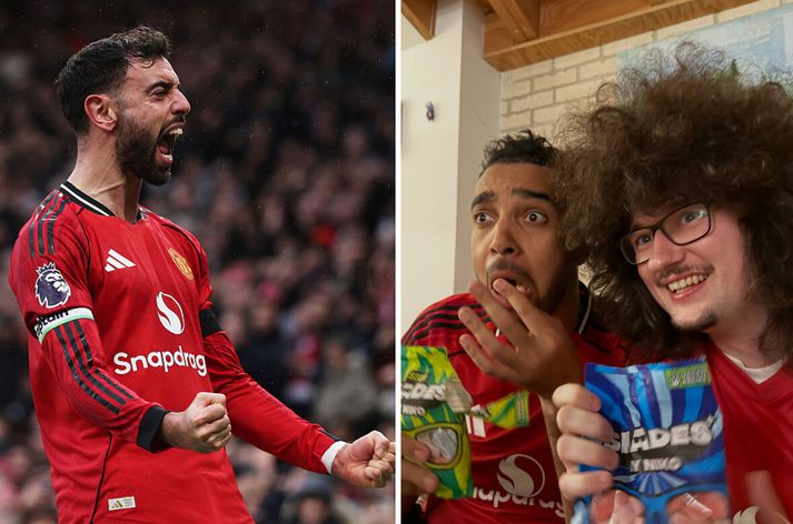 Bruno Fernandes og félagar geta tryggt langþráða klippingu í kvöld.