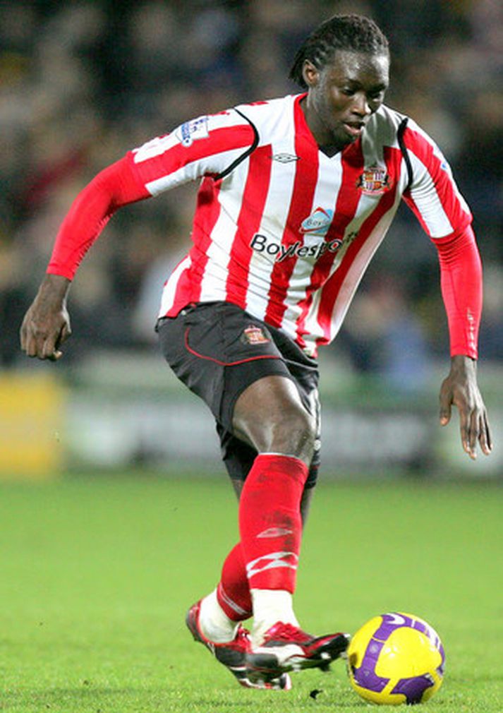 Kenwyne Jones í leik með Sunderland.
