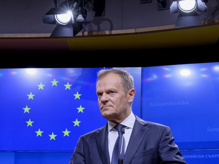 Donald Tusk, forseti Evrópuráðsins.