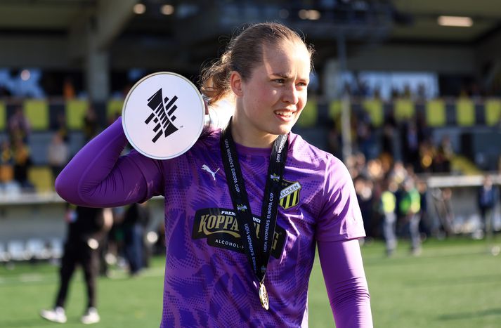 Fanney Inga Birkisdóttir er á sínu öðru tímabili hjá Häcken.