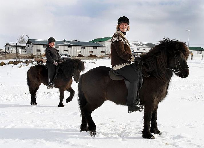 Vinsæl
Hestaleigan Íslenski hesturinn er í þriðja sæti yfir þá hluti sem mælt er með að gera í Evrópu. Bergljót Rist er eigandi leigunnar ásamt manni sínum.
Fréttablaðið/gva