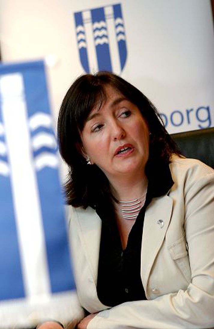 Steinunn Valdís Óskarsdóttir. Borgarstjórinn segir hið góða sem hafi verið að gerast í miðbænum oft gleymast.