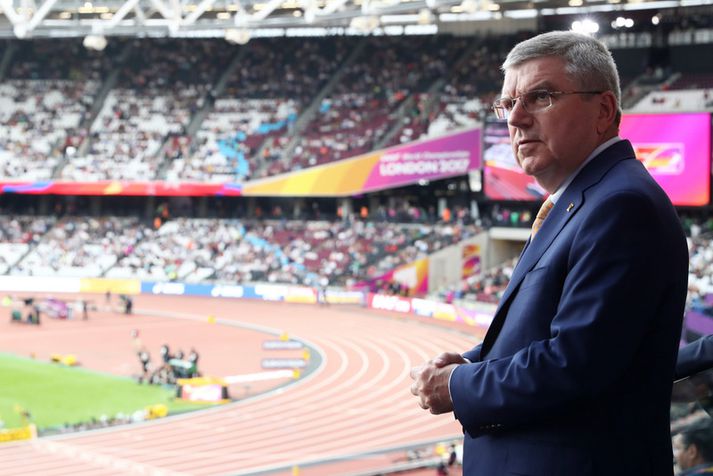 Thomas Bach er forseti IOC.