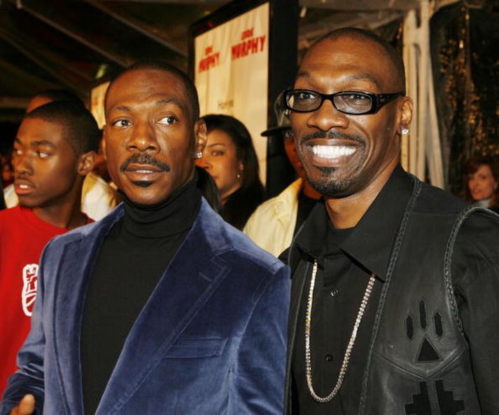 Bræðurnir Eddie Murphy og Charlie Murphy.