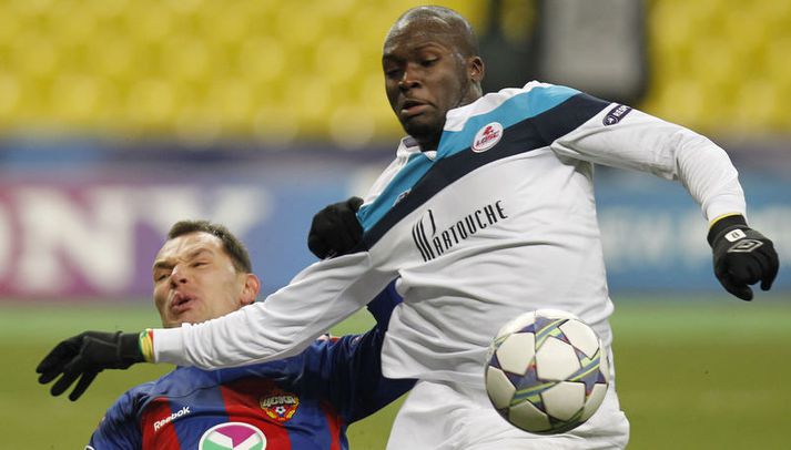 Moussa Sow skoraði seinna mark Lille í kvöld.
