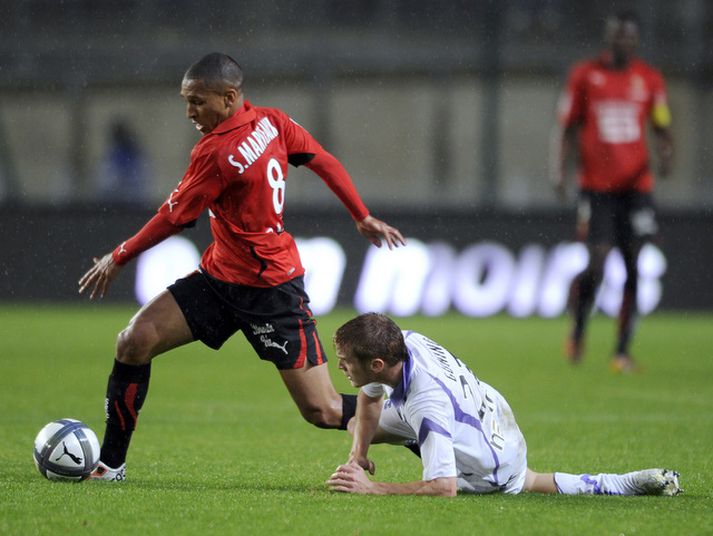 Sylvain Marveaux í leik með Stade Rennais.