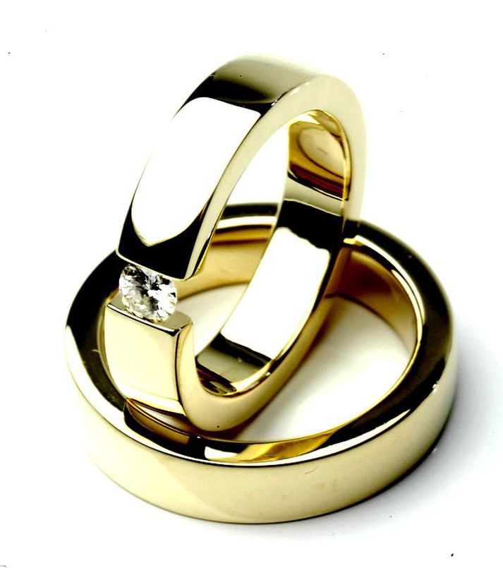 Giftingahringar hringar brúðkaupshringar