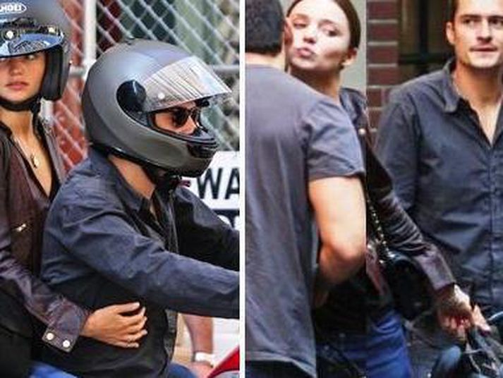 Orlando Bloom og Miranda Kerr.