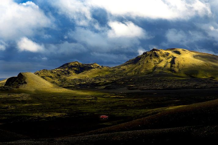 Í þættinum á PBS kemur fram að Lakagígar gætu gosið.