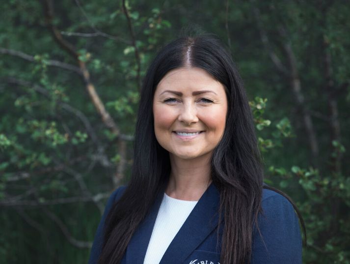 Berglind Harpa Svavarsdóttir er áfram oddviti listans. 