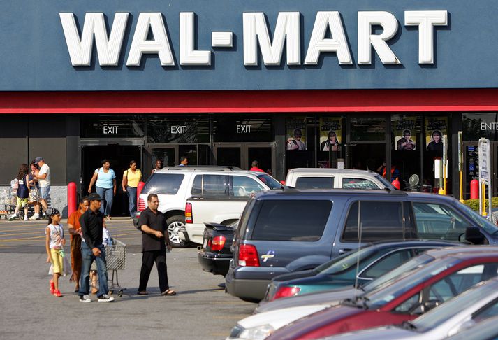Ein af verslunum Wal-Mart.