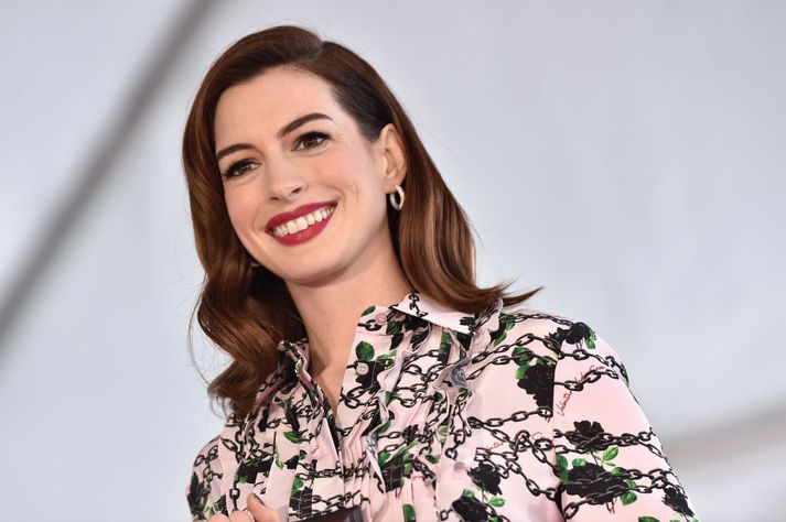 Ekki er vitað hvort Anne Hathaway hafi orðið vitni að árásinni.