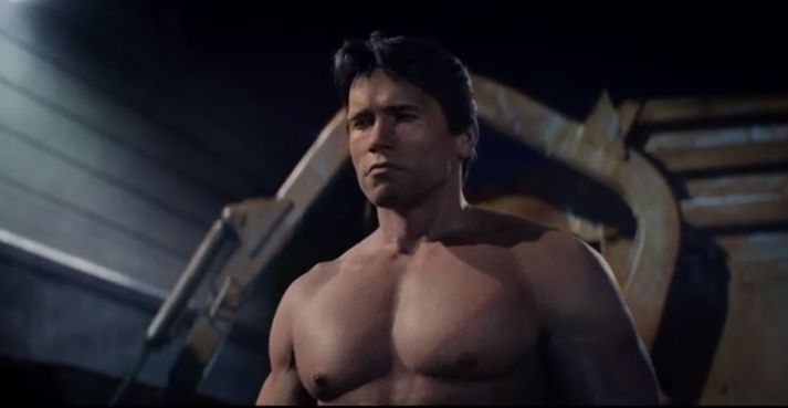 Skjáskot úr nýjustu stiklunni úr Terminator Genisys.