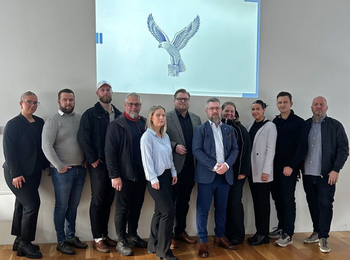 Frambjóðendur Sjálfstæðismanna í Fjarðabyggð í vor.