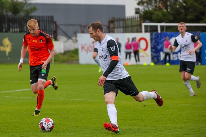 Björn Daníel skoraði tvívegis fyrir FH-inga.