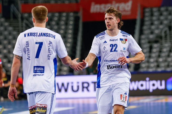 Viggó Kristjánsson og Sigvaldi Björn Guðjónsson spila mögulega í sömu deild á næstu leiktíð.