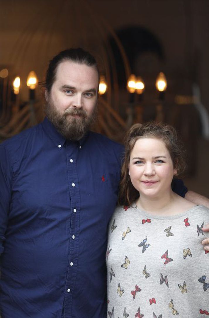 "Við sáum strax að við áttum vel saman enda með svipaðan húmor sem skiptir miklu máli,“ segir Hrefna Sætran sem giftist Birni Árnasyni í sumar.