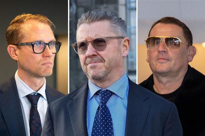 Frá vinstri: Elimar Hauksson, Sveinn Andri Sveinsson og Vilhjálmur Hans Vilhjálmsson.