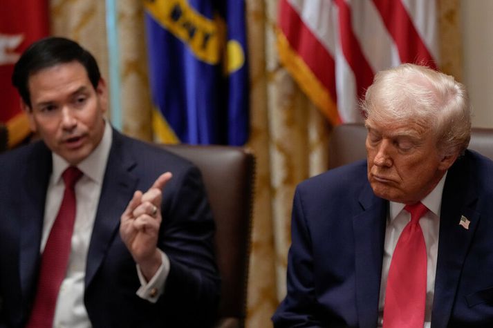 Marco Rubio utanríkisráðherra og Donald Trump forseti virðast líta á Evrópu sem meiri óvin sinn en Pútín.