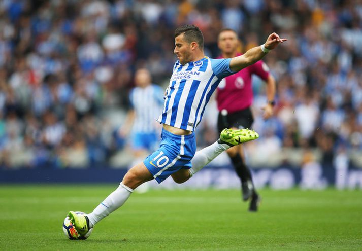 Tomer Hemed hefur leikið með Brighton síðan 2015.