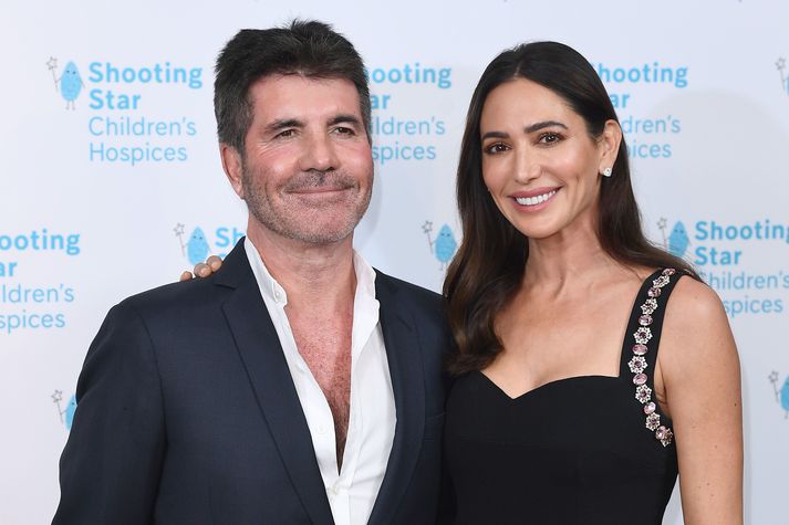 Simon Cowell og Lauren Silverman.