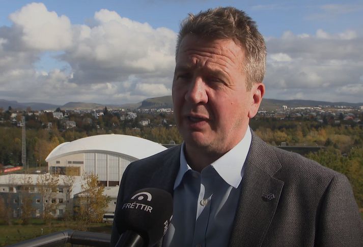 Guðlaugur Þór ræddi við Sýn í kvöld.
