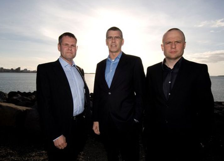 Tómas Kristjánsson, Þorgils Óttar Mathiesen og Finnur Stefánsson.
