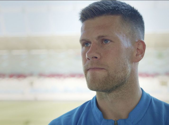 Jóhann Berg Guðmundsson ætlar sér sigur gegn Lúxemborg í kvöld.