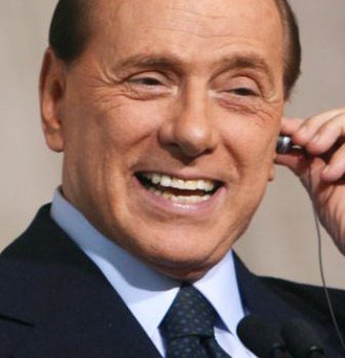 Silvio Berlusconi, forsætisráðherra Ítalíu.