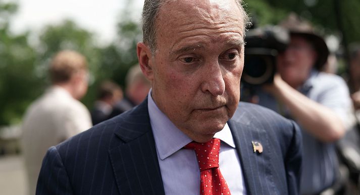 Larry Kudlow hefur staðið í ströngu að undanförnu.