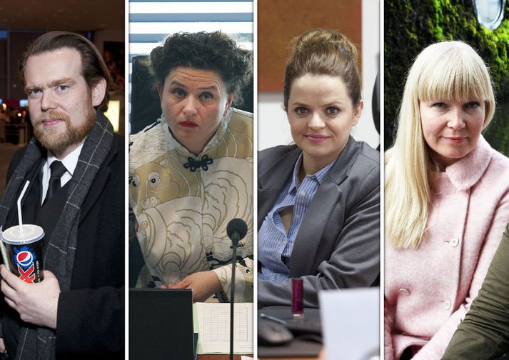 Björn Blöndal, Elsa Yeoman, Ilmur Kristjánsdóttir og Eva Einarsdóttir skipa efstu sæti Bjartrar framtíðar.