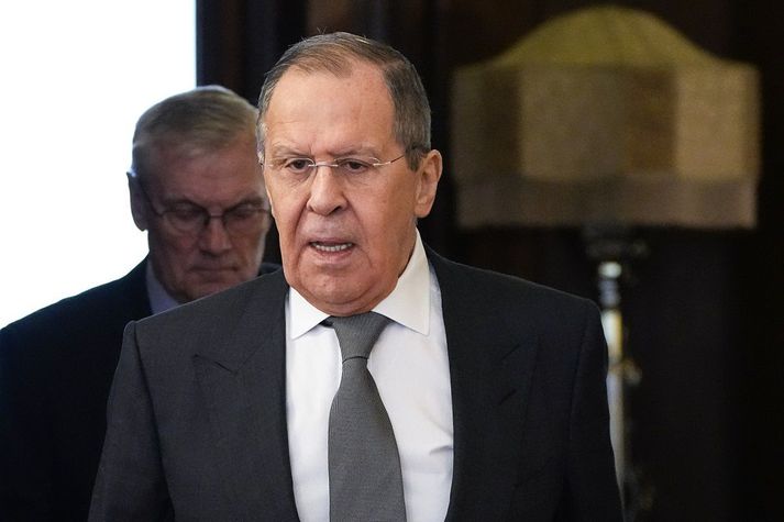 Sergei Lavrov, utanríkisráðherra Rússlands.