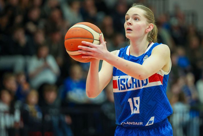 Ísland - Portugal Körfu kvenna Vetur 2026. Sigrún Björg Ólafsdóttir