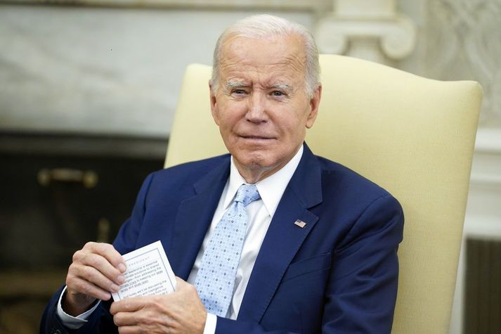 Joe Biden Bandaríkjaforseti barðist harkalega gegn byggingu múrs á landamærum Bandaríkjanna og Mexíkó í kosningabaráttunni 2020.