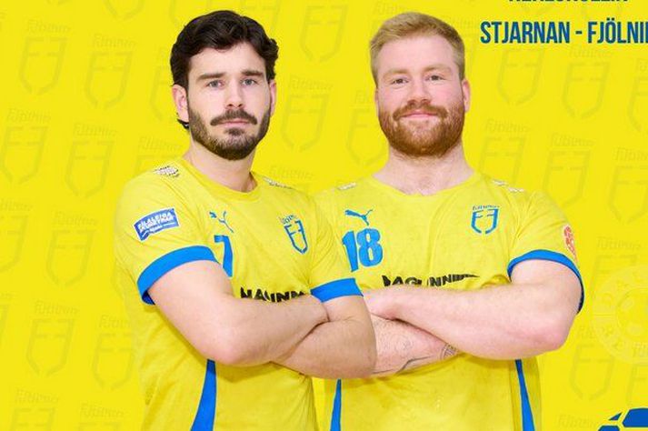 Aðalsteinn Örn Aðalsteinsson, Victor Máni Matthíasson og félagar unnu dýrmætan sigur í kvöld.