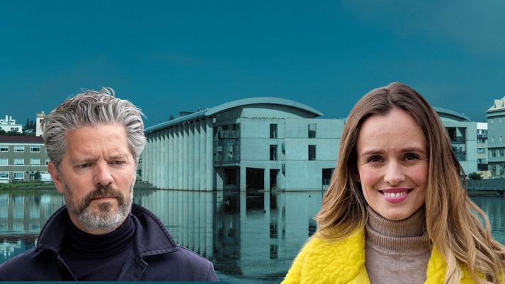 Dagur B. Eggertsson borgarstjóri og Hildur Björnsdóttir, oddviti Sjálfstæðisflokksins.