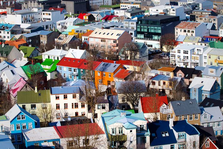 Það var 165 prósent aukning milli ára í fjölda gesta sem gistu í leiguíbúðum Airbnb.
