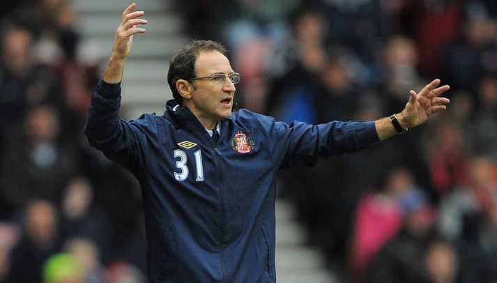 Martin O'Neill, stjóri Sunderland.