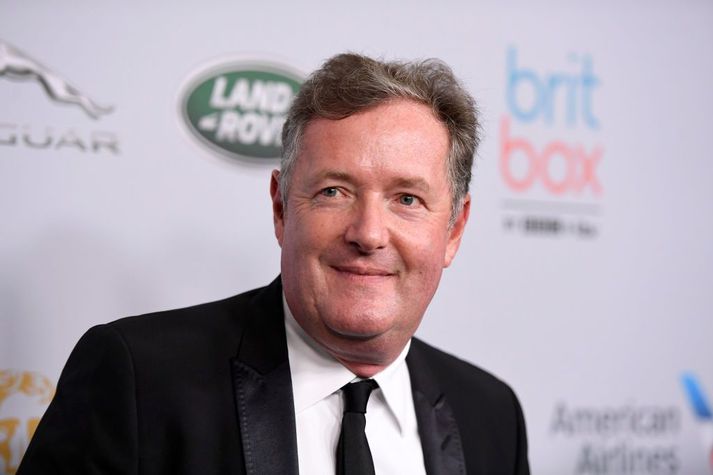 Piers Morgan fjölmiðlamaður var heldur ósáttur við kollega sinn í þættinum Good Morning Britain í morgun.