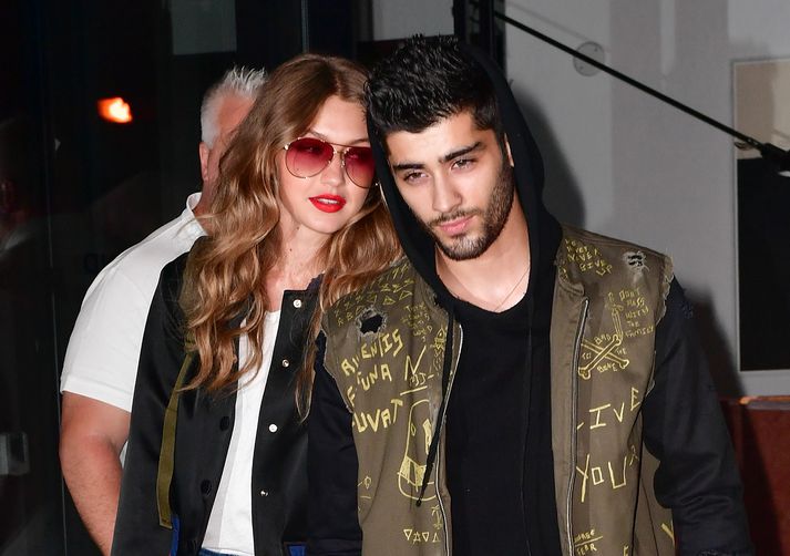 Zayn Malik og kærasta hans Gigi Hadid.