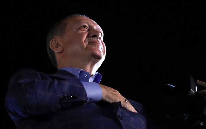 Recep Tayyip Erdoğan, forseti Tyrklands.