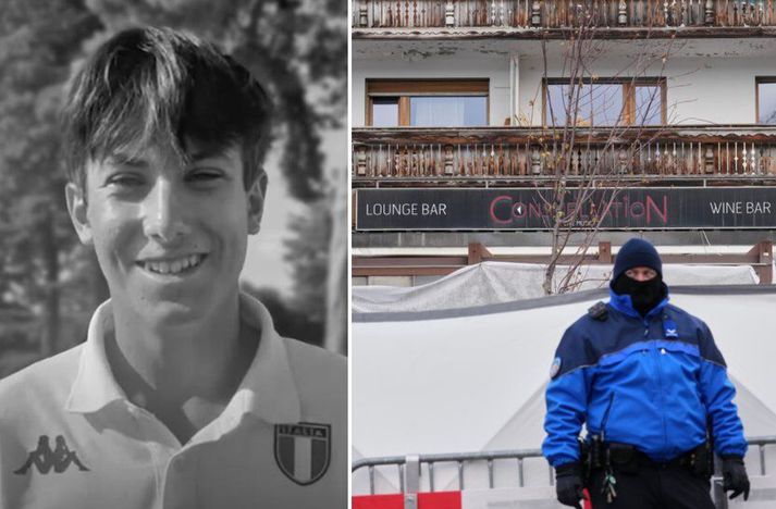 Emanuele Galeppini sótti staðinn Le Constellation Bar and Lounge á nýársnótt. 