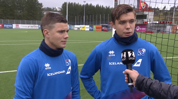 Willum er hér til hægri