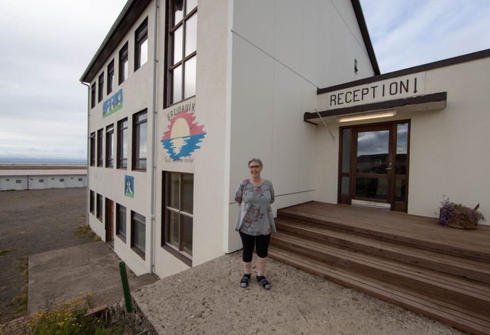 Birna Mjöll, annar eiganda hótelsins.