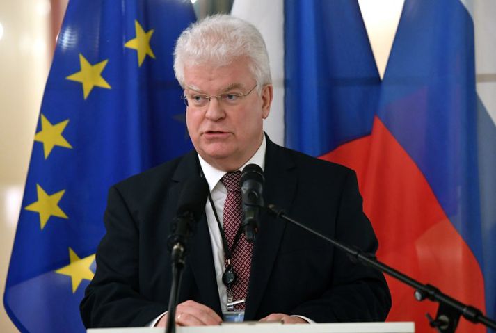 Vladimir Chizhov, sendiherra Rússlands hjá Evrópusambandinu.