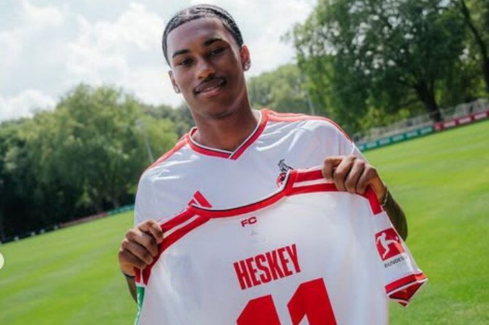 Reigan Heskey spilar með Ísaki Bergmann hjá Köln á komandi tímabili.