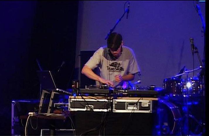 Dj Platurn þeytir skífum á einni Airwaves hátíðinni.